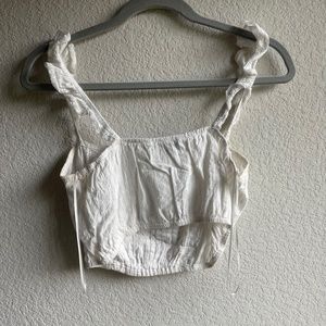 White Lace Croptop